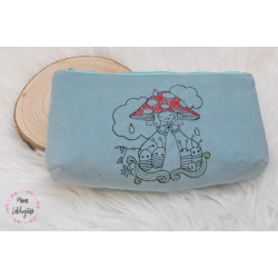 Stickdatei - Pilz Fäulein 1